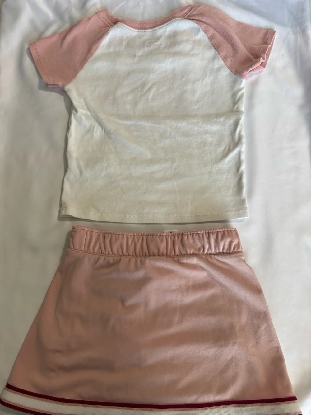 Carter's Light Pink Girls Top and Skirt Set